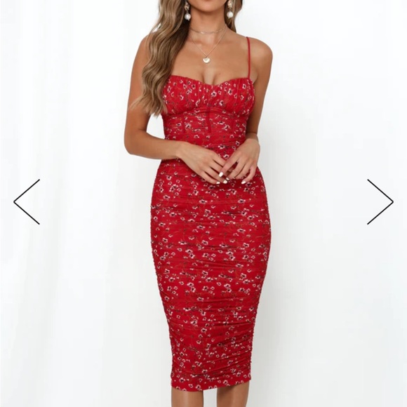 Hello Molly Dresses Hello Molly Red Dress Poshmark